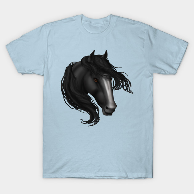 Horse Head - Black Blaze